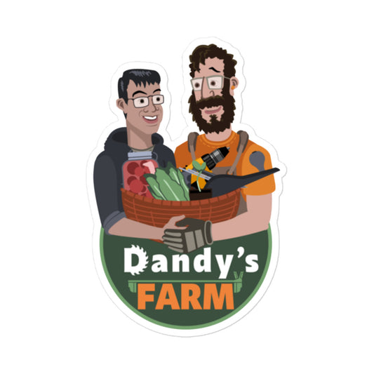 Dandy's Farm Bubble-free Stickers
